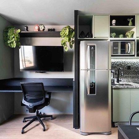Mv63 - Studio Lindo Com Piscina Prox Ao Metro Bras Sao Paulo Exterior foto