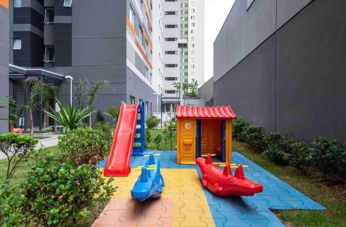 Mv63 - Studio Lindo Com Piscina Prox Ao Metro Bras Sao Paulo Exterior foto
